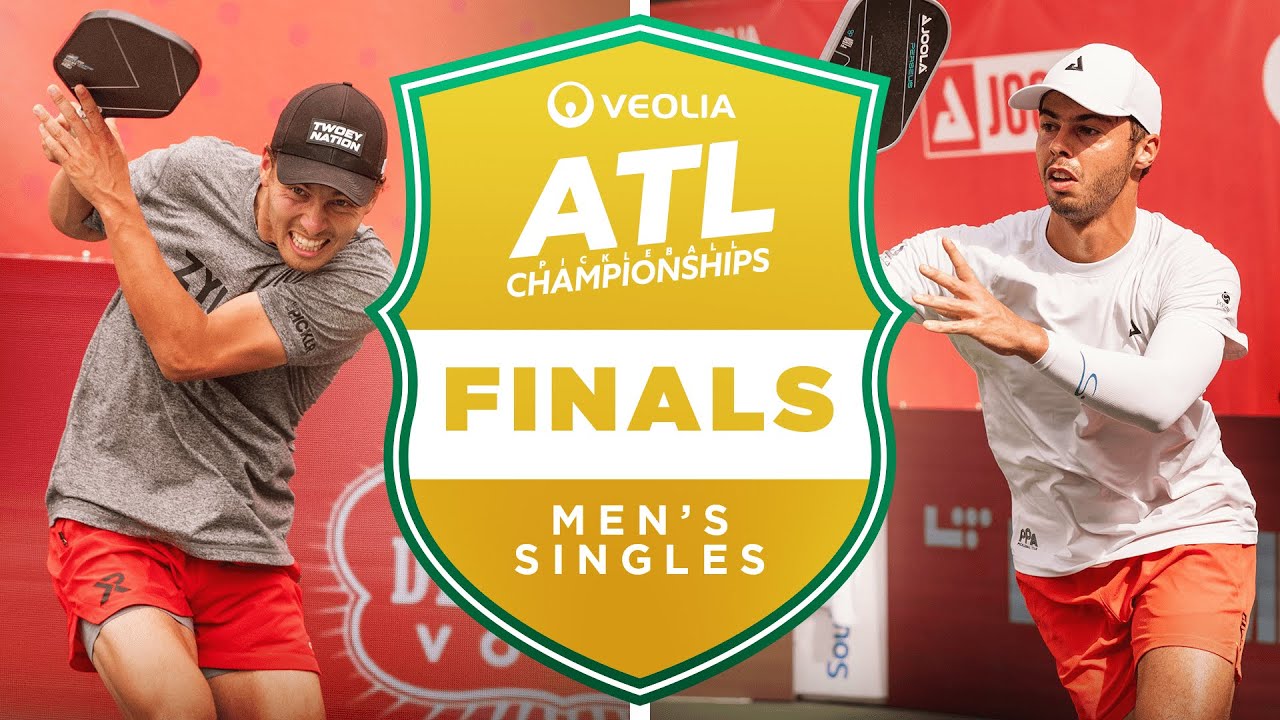 Ben Johns vs Connor Garnett at the Veolia Atlanta Pickleball Championships