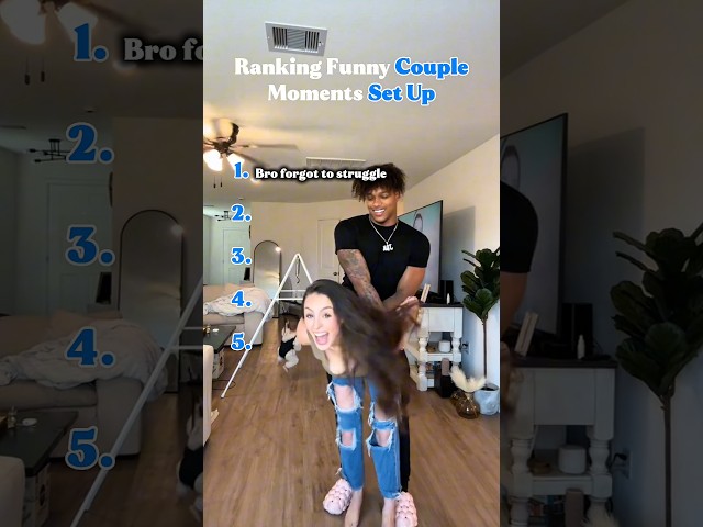 Ranking Funny Couple Moments Set Up #couple #funnyvideo #ranking