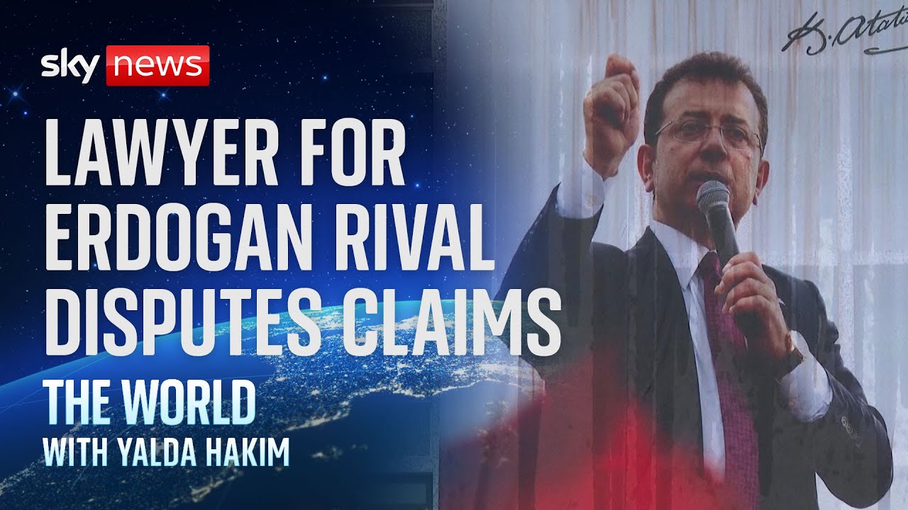 Lawyer for jailed Turkish president's rival says claims against him are 'baseless'