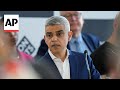 Labour’s Sadiq Khan wins third term as London mayor