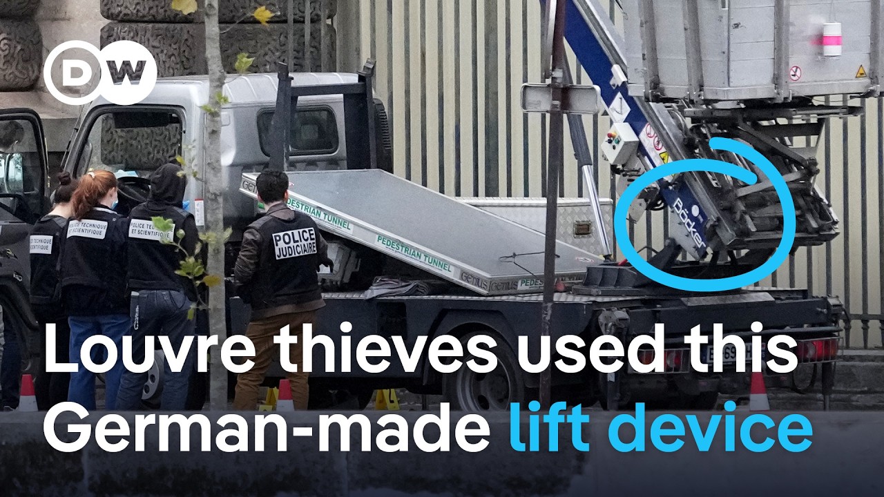 Louvre heist: German lift company involuntarily entangled | DW News