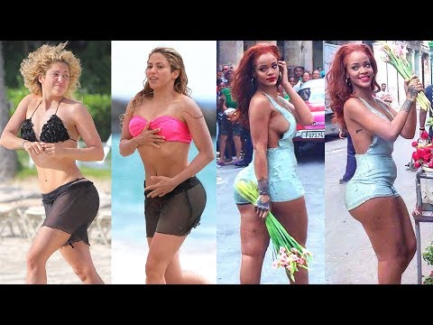 Rihanna vs Shakira Transformation ★ 2018