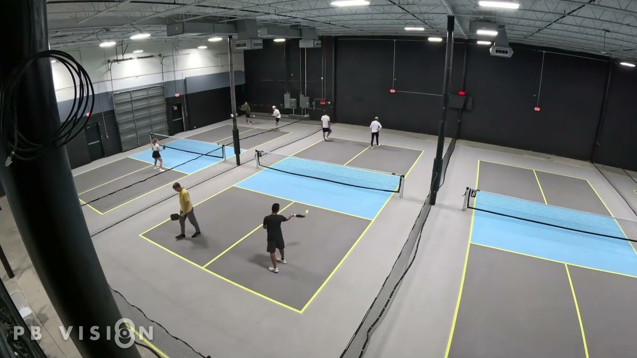 DFW Indoor Pickleball Advanced Play - Nick/Made vs JD/Shawon