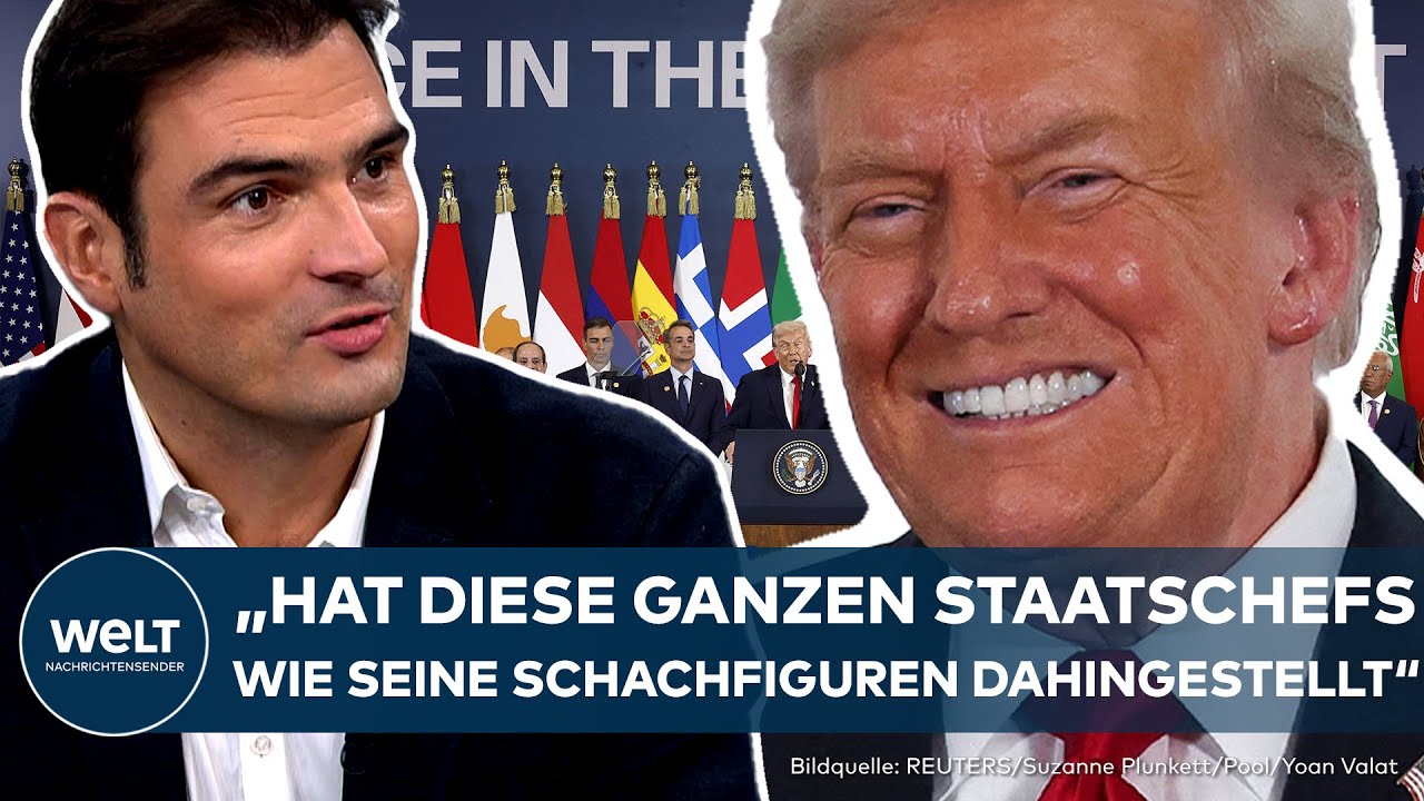 FRIEDENSGIPFEL: Trump dominiert Bühne! – große Show und klare Machtinszenierung in Ägypten