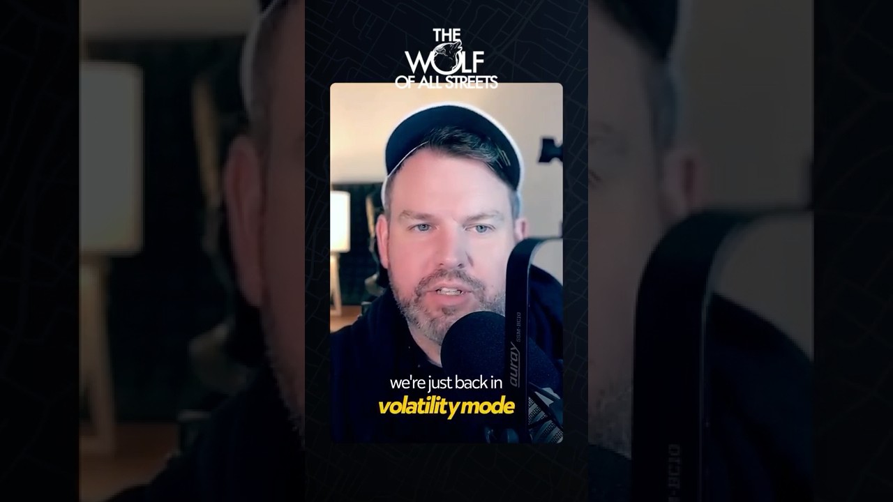 We are back in volatility mode! donaldtrump tariffs crypto