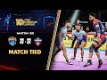 Surender Gill Magic Helps UP Yoddhas Earn Draw Against Bengal Warriors | PKL 10 Match 29 Highlights