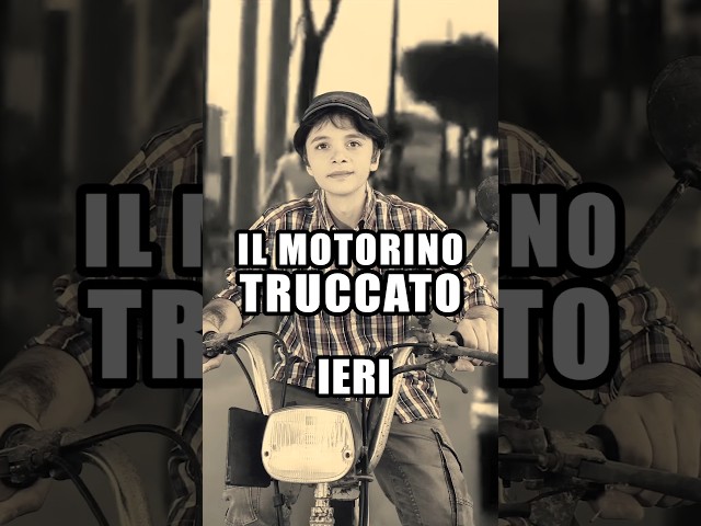 Il motorino truccato: Passato vs Futuro 🛵🔮
