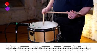 Connecticut Halftime | Concert Snare Drum Performance by Dom Cuccia