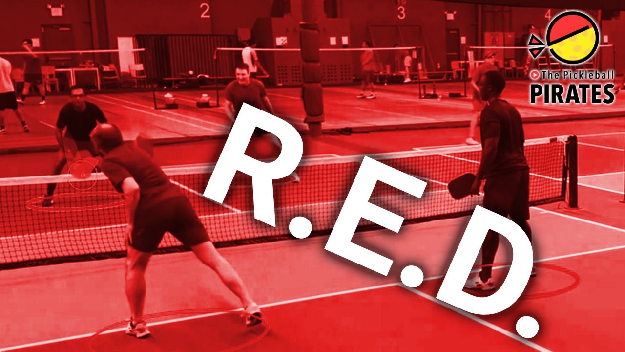 Pickleball Bangers vs 5.0s and all R.E.D.