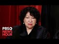 LISTEN: Sotomayor says stable democratic society needs faith in public officials following the law