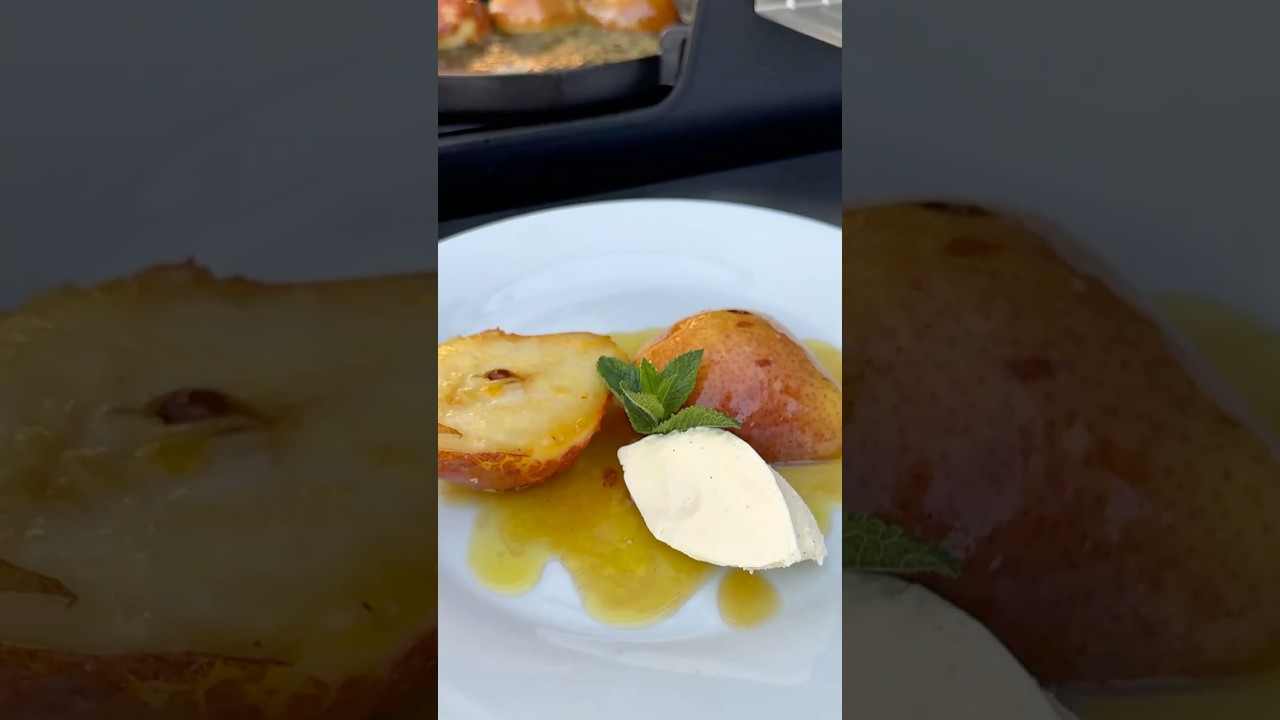 🍐 Hrušky v jednom ohni 🔥 | Těhotnej kuchař