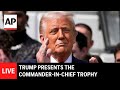LIVE: Trump presents the Commander-in-Chief trophy to Navy Midshipmen