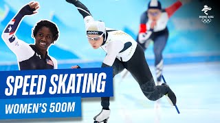 Speed Skating - Womens 500m | Full Replay | #Beijing2022