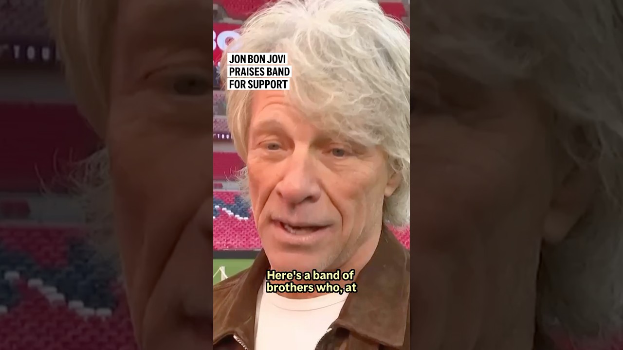 Jon Bon Jovi praises band for support
