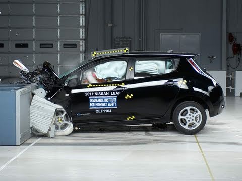 Video Crash Test Nissan Leaf od roku 2010