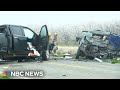 8 people killed, one injured, in head-on collision in California
