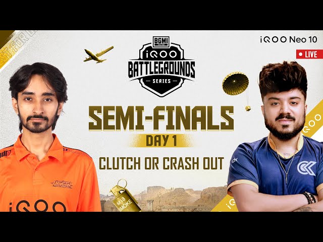 [HINDI] iQOO Battleground Series 2025 | Semi Finals - Day 1 #QuestForGlory #iQOONeo10