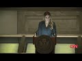Melania Trump makes rare public speech  - 09:56 min - News - Video