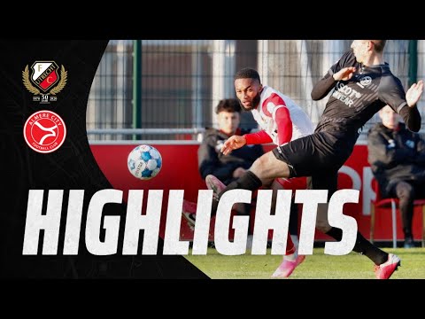 HIGHLIGHTS | Jong FC Utrecht kan Almere City FC geen pijn doen