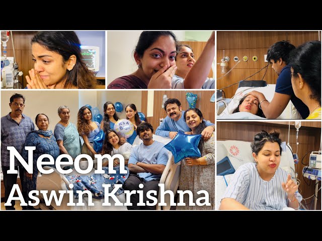 Neeom Aswin Krishna | Birth Vlog | Diya Krishna | Ozy Talkies