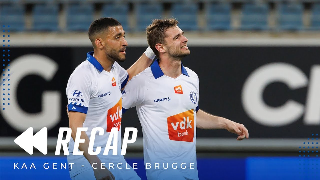 ⏮ Recap KAA Gent - Cercle Brugge (MD4 Europe Play-Offs)