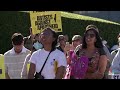 Pro-Palestinian supporters in Hollywood rally against alleged censorship  - 01:41 min - News - Video