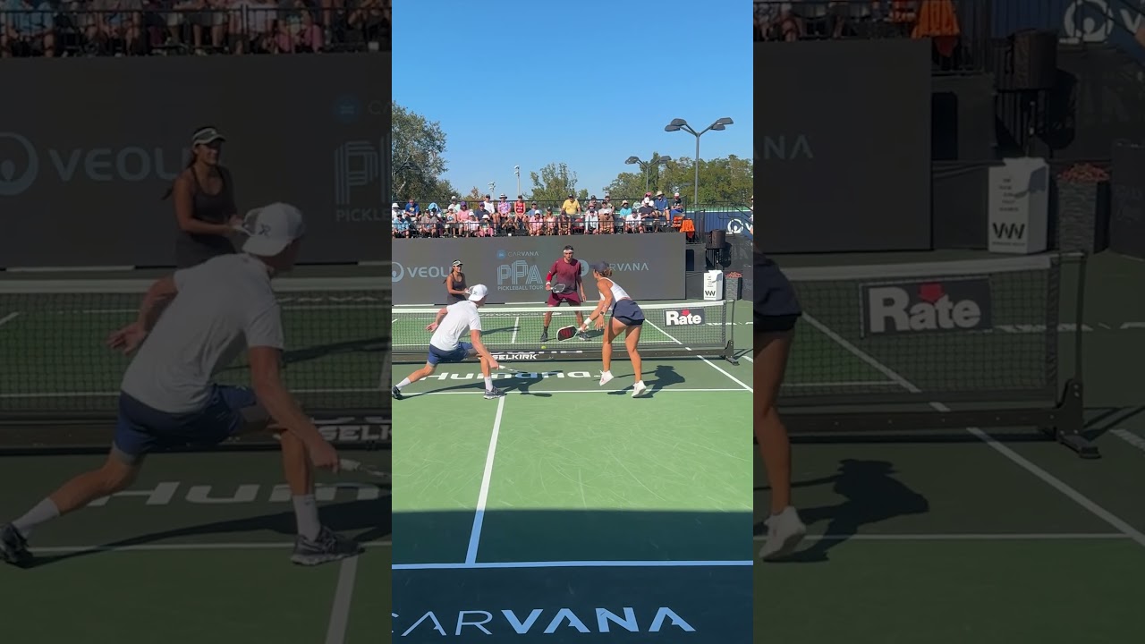 What a MATCH! This is can’t miss pickleball 😳