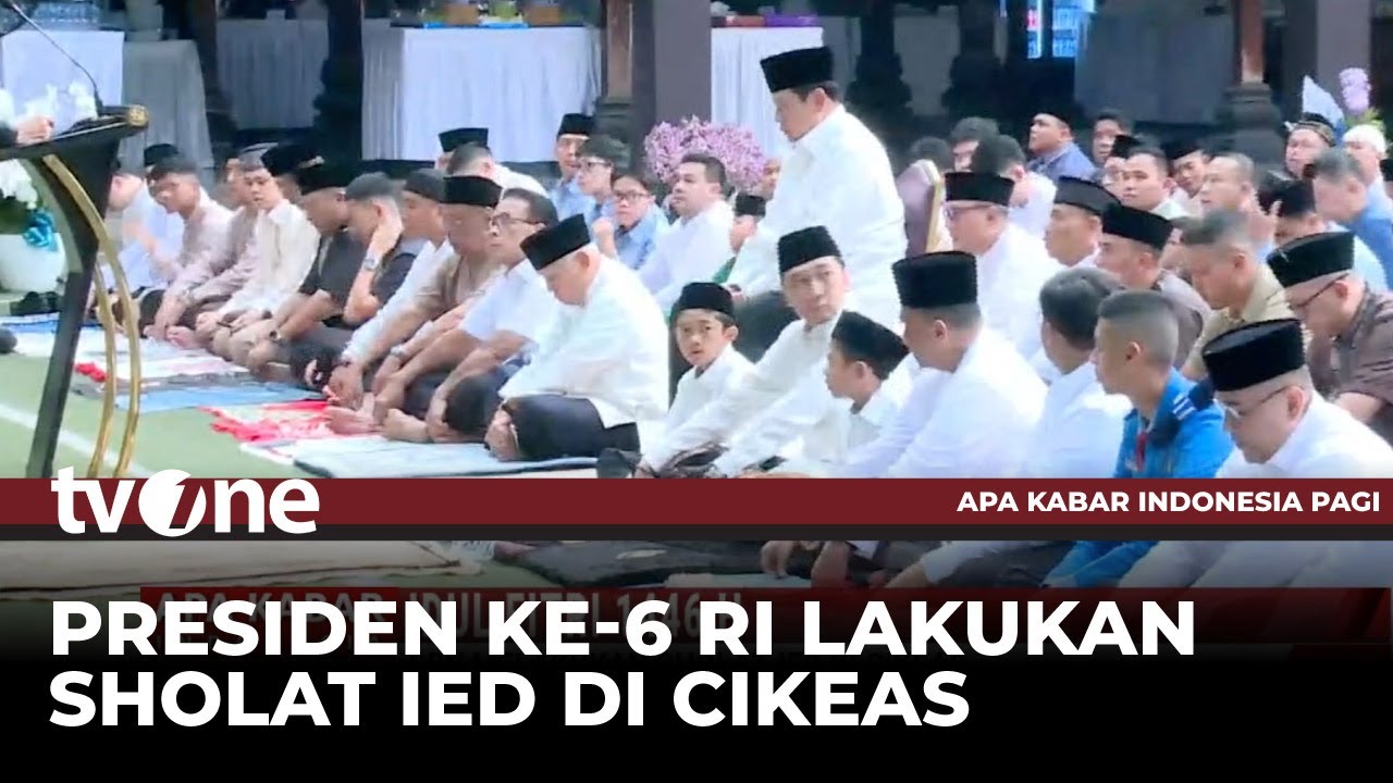 SBY Sholat Ied di Cikeas Bogor | AKIP tvOne