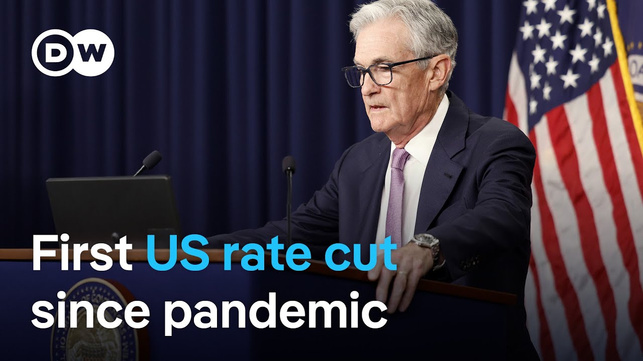 US Federal Reserve cuts interest rates by half a percentage point | DW News