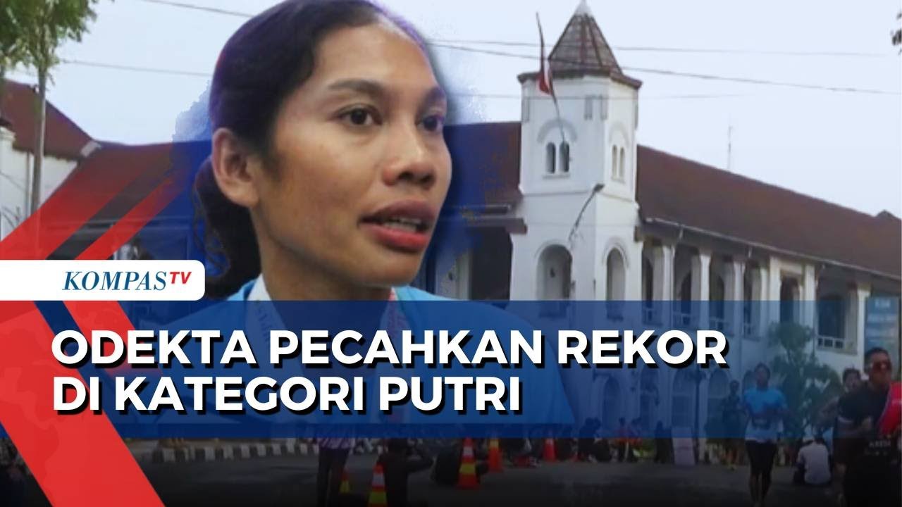 Pelari Nasional Odekta Elvina Rebut Podium Pertama di Semarang 10K 2024, Pecahkan Rekor Nasional