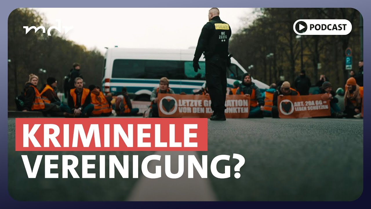 Wie hart ist der Staat gegen Klimaaktivismus vorgegangen? | Podcast MDR INVESTIGATIV | MDR