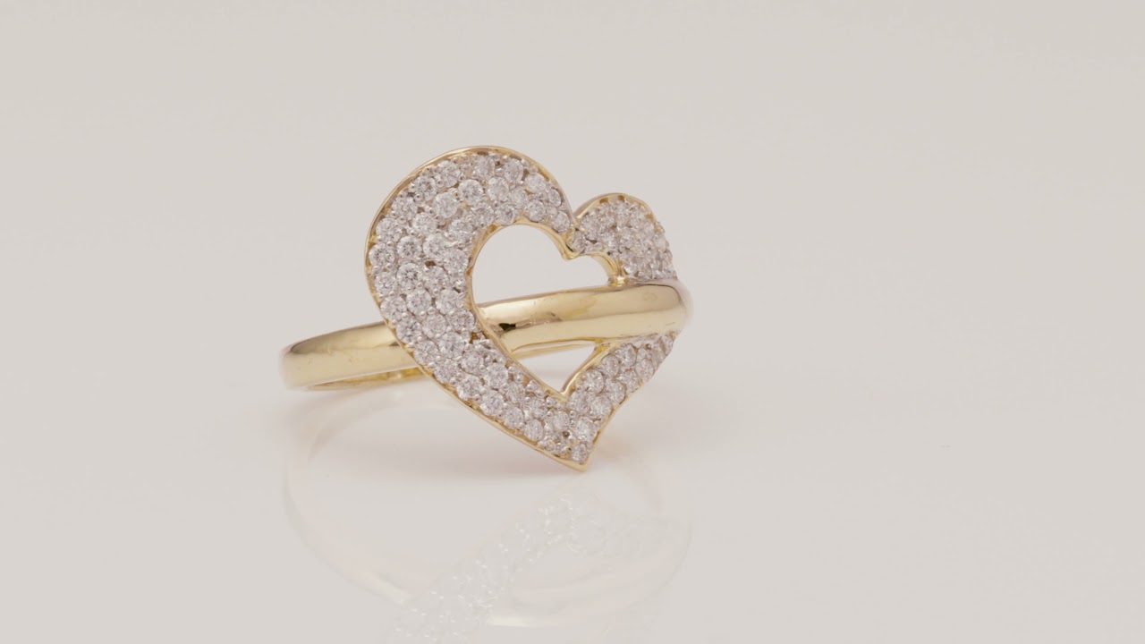 Heart Cocktail Ring
