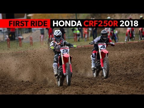 Test: Honda CRF250R 2018 - First Ride