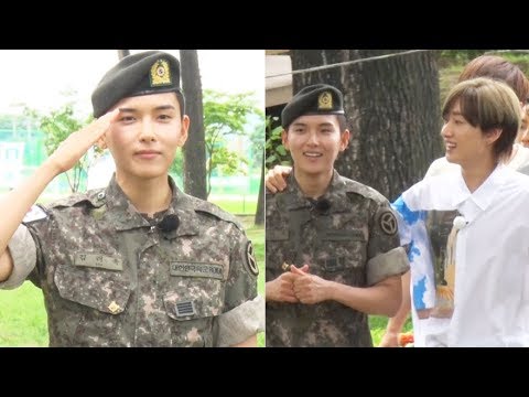 슈퍼주니어(Super Junior) 려욱(Ryeo Wook) 전역 '늠름한 남자로 컴백'