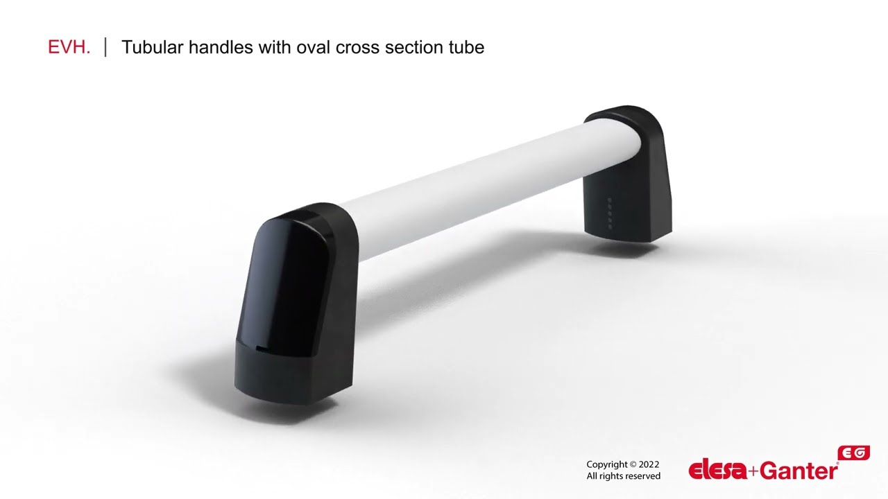 EVH. Cevaste ručke sa ovalnim profilom video