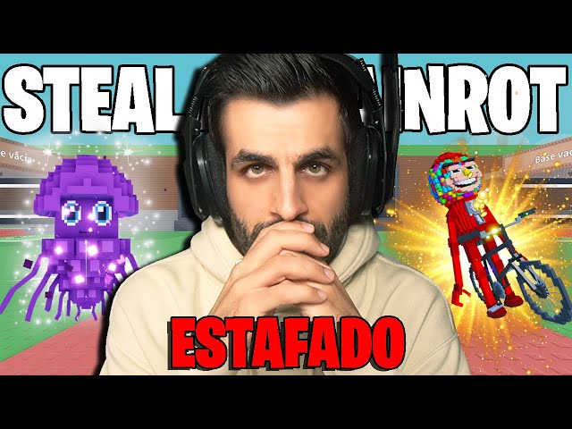 La GRAN ESTAFA en STEAL A BRAINROT... ¡Me ARRUINARON TODO el video! 😨👎
