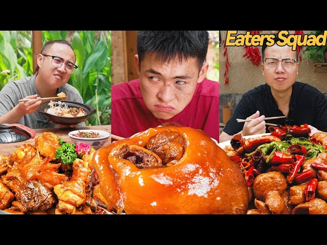 Baimao secretly gave a secret signal丨Eating Spicy Food and Funny Pranks丨 Funny Mukbang