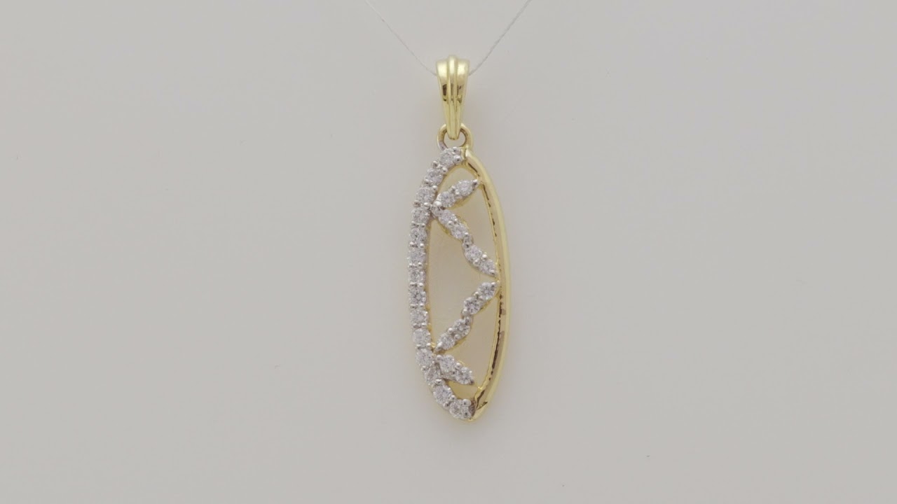 Sprightly Diamond Pendant