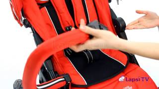 Обзор коляски Прогулочная коляска Valco Baby Quad X Видеоинструкции.