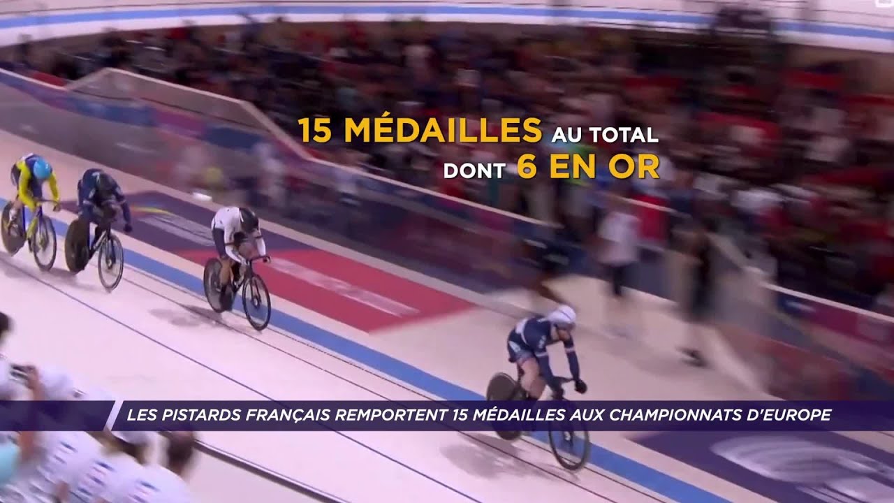 Yvelines | Les pistards français remportent 15 médailles aux championnats d’Europe