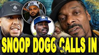 Snoop Dogg Calls In To The Lunch Hour; Finally Addresses Daz Dillinger, Kokane & Other Issues