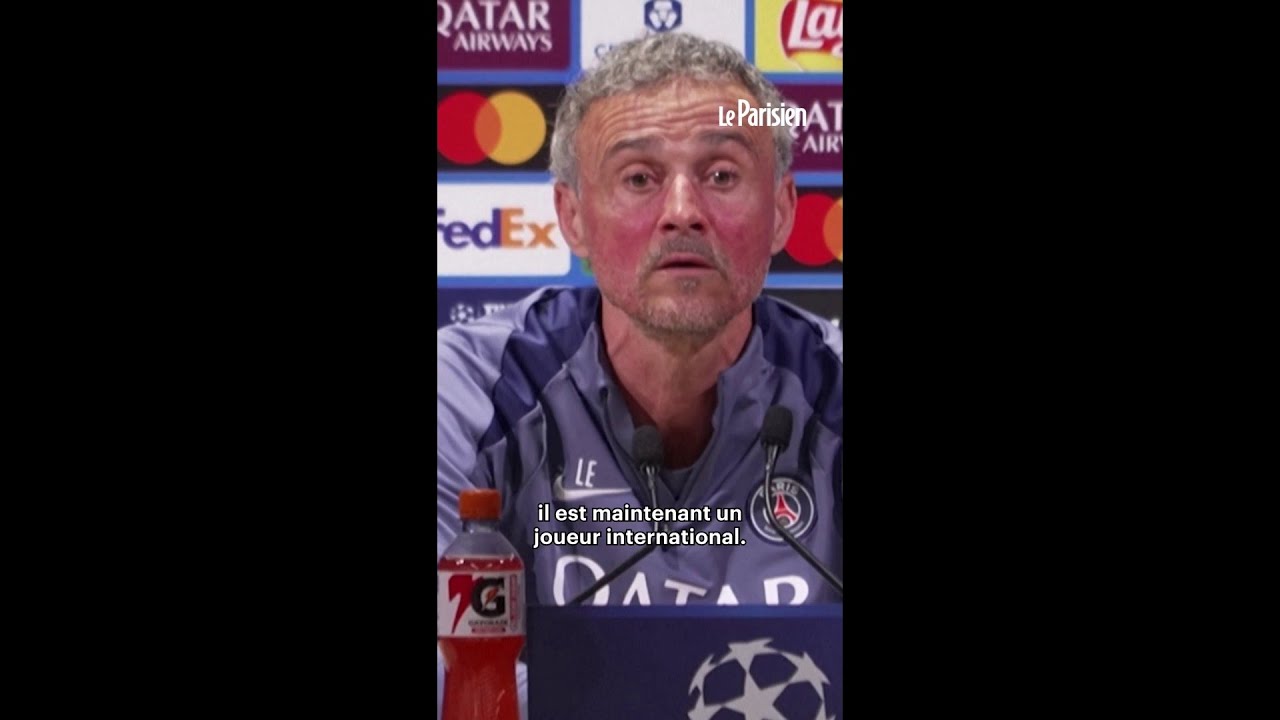 « Il était très jeune », Luis Enrique évoque le passage raté d'Hugo Ekitike au PSG