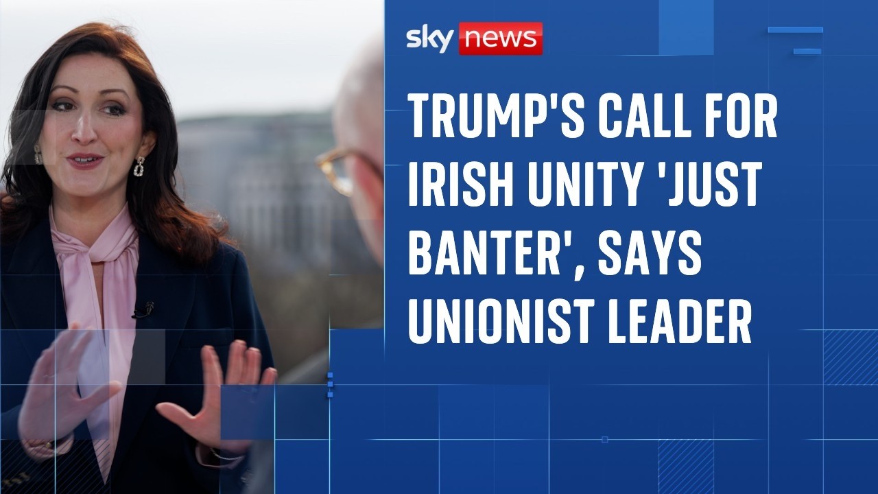 Deputy first minister says it's 'naff' to suggest Trump supports reunification