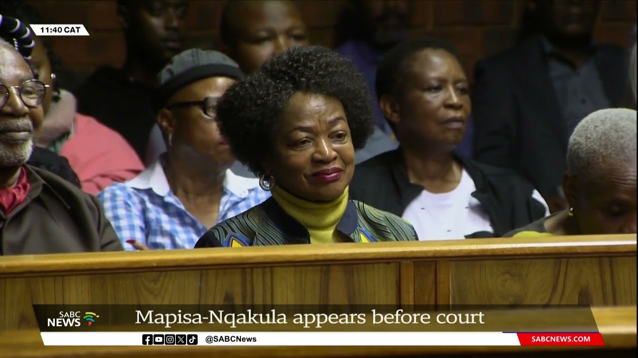 Nosiviwe Mapisa-Nqakula | Mapisa-Nqakula arrives in court