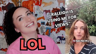 Tanya's response to me is SO BAD... LOL
