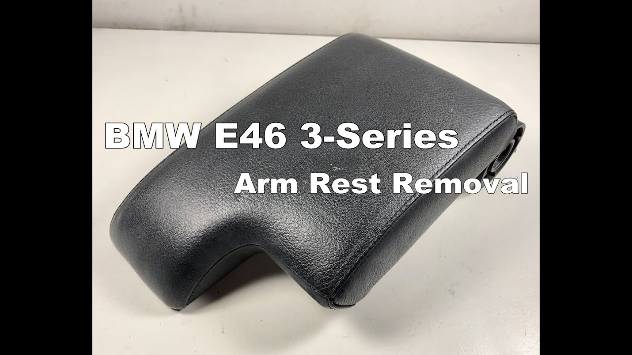 Bmw e46 center console armrest #6