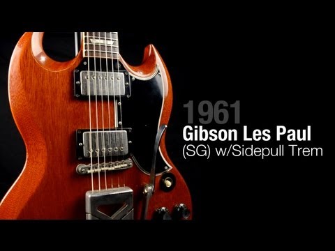 1961 Gibson Les Paul Standard (SG) with Sidepull Trem Cherry