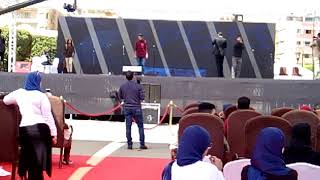 اغنيه رومانسيه حفله تخرج في جامعه 6 اكتوبر////البرجي -