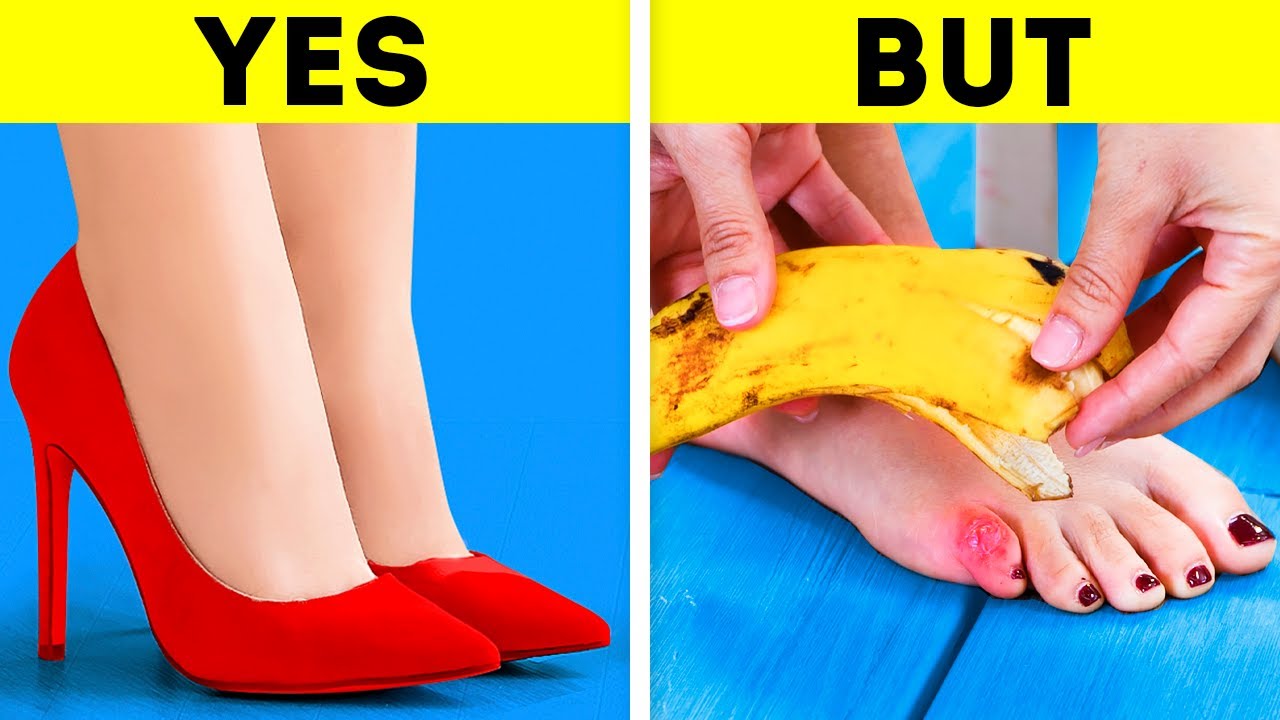 Useful Hacks For Your Shoes And Feet