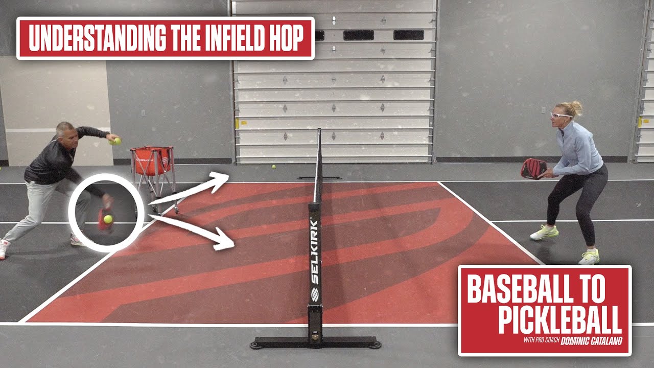 How the Baseball Infield Hop Can Improve Your Pickleball Play